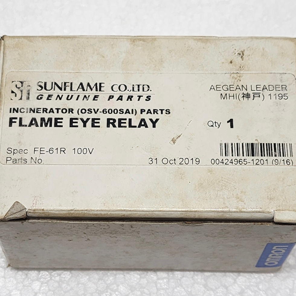 Versatile Marine Sunflame FE-61R Flame Eye Relay 100V, Packaging.