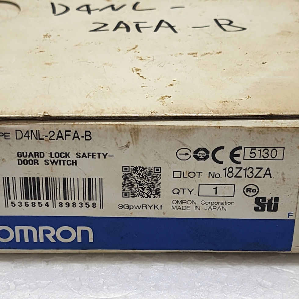 Versatile Marine OMRON D4NL-2AFA-B Guard Lock Safety-Door Switch, Box Label.