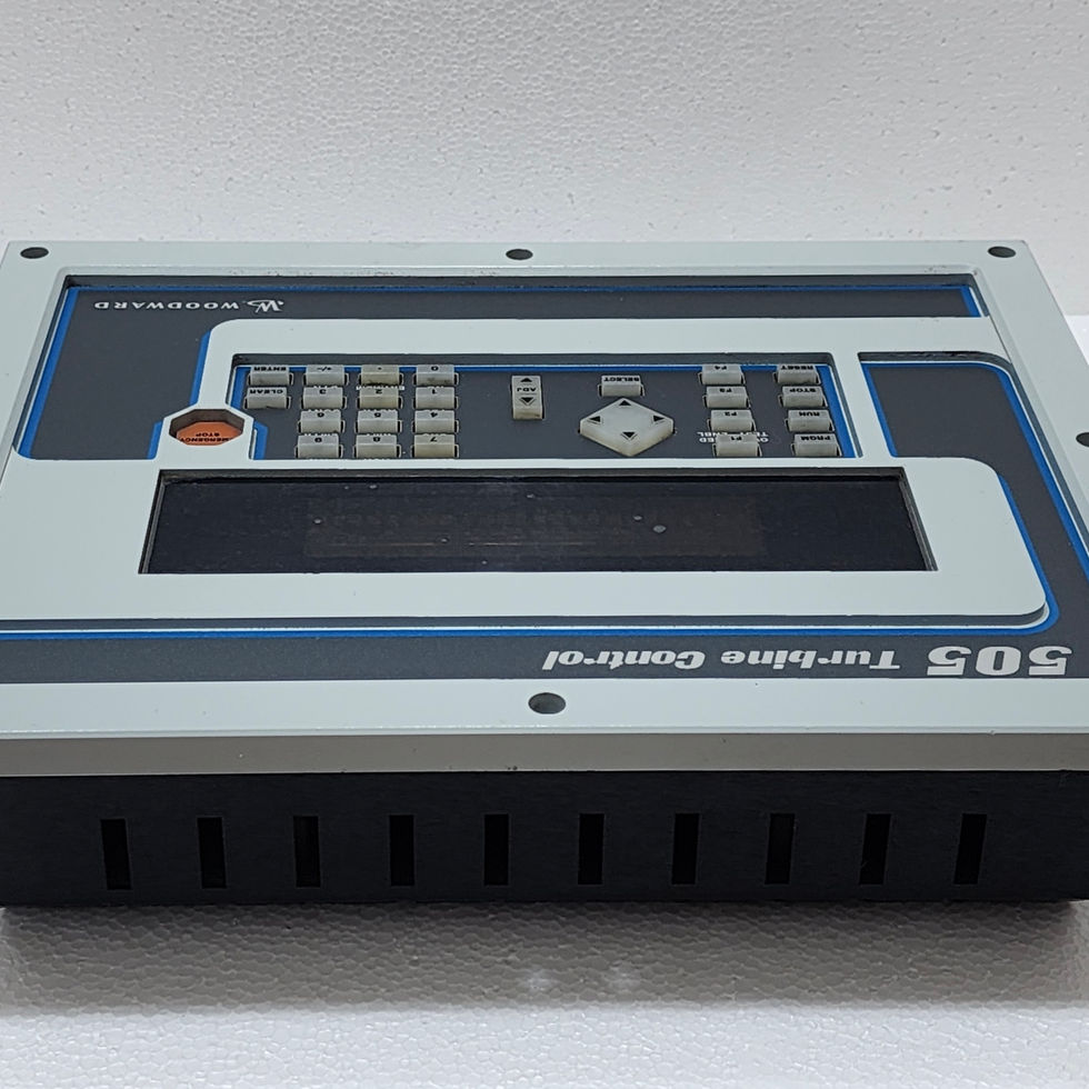 Woodward 505E Digital Governor 9907-166 Rev. Y Steam Turbine Control 125V AC/DC Woodward 505 Turbine Control