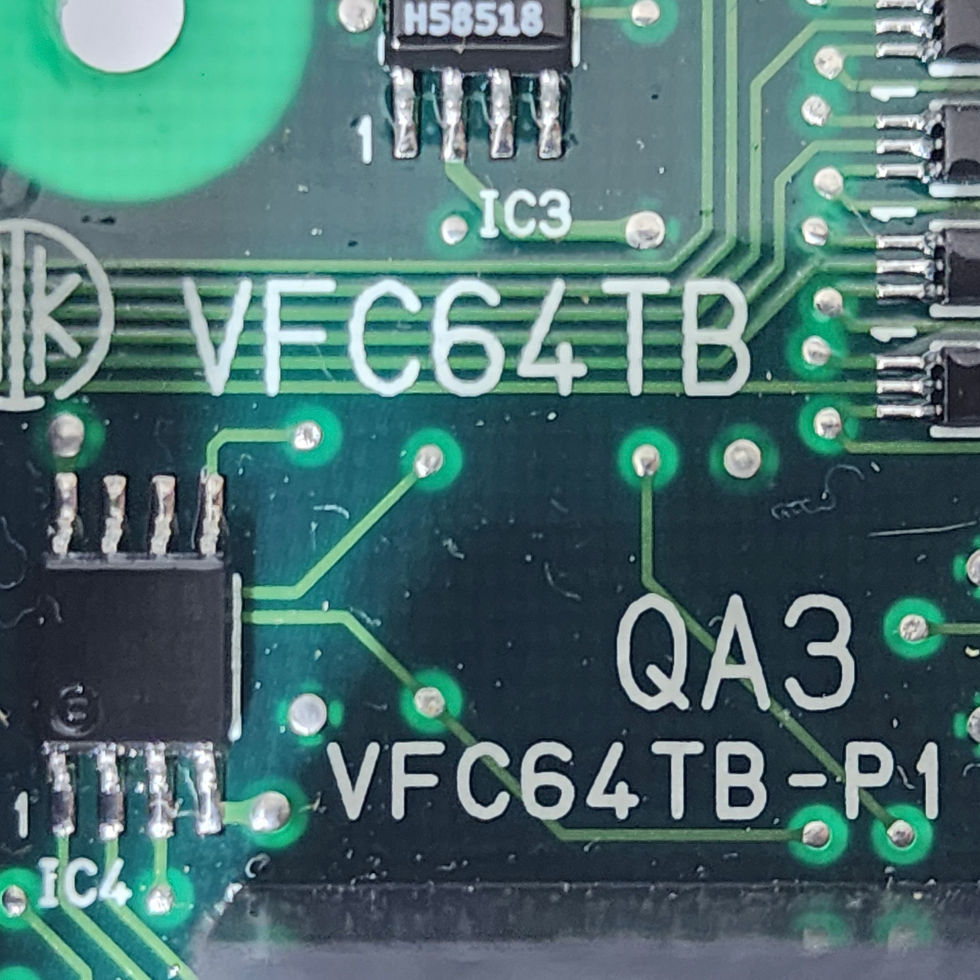 Toyo Denki VFC64TB Communication P.C. Board VFC64TB-P1