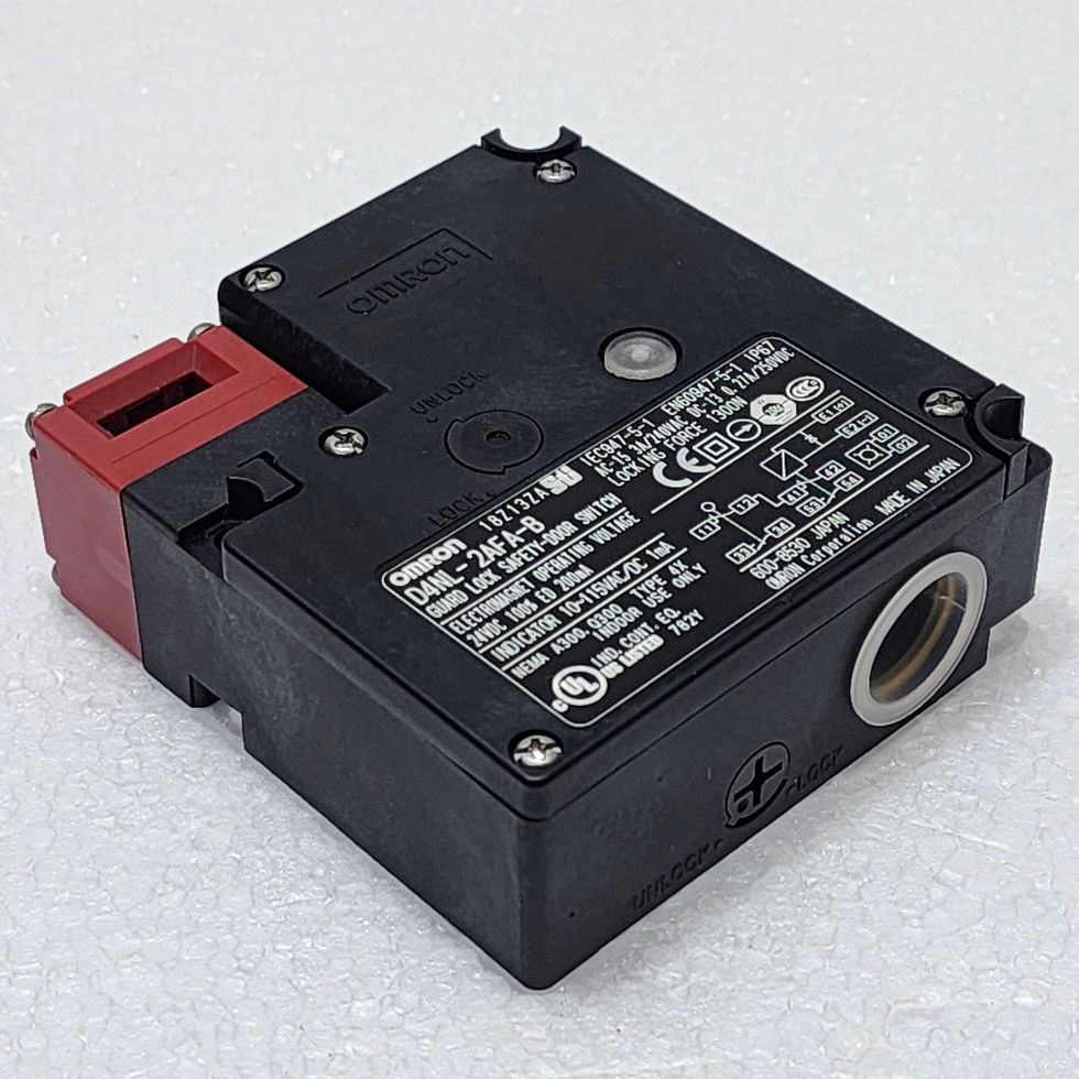 Versatile Marine OMRON D4NL-2AFA-B Guard Lock Safety-Door Switch, Side View.