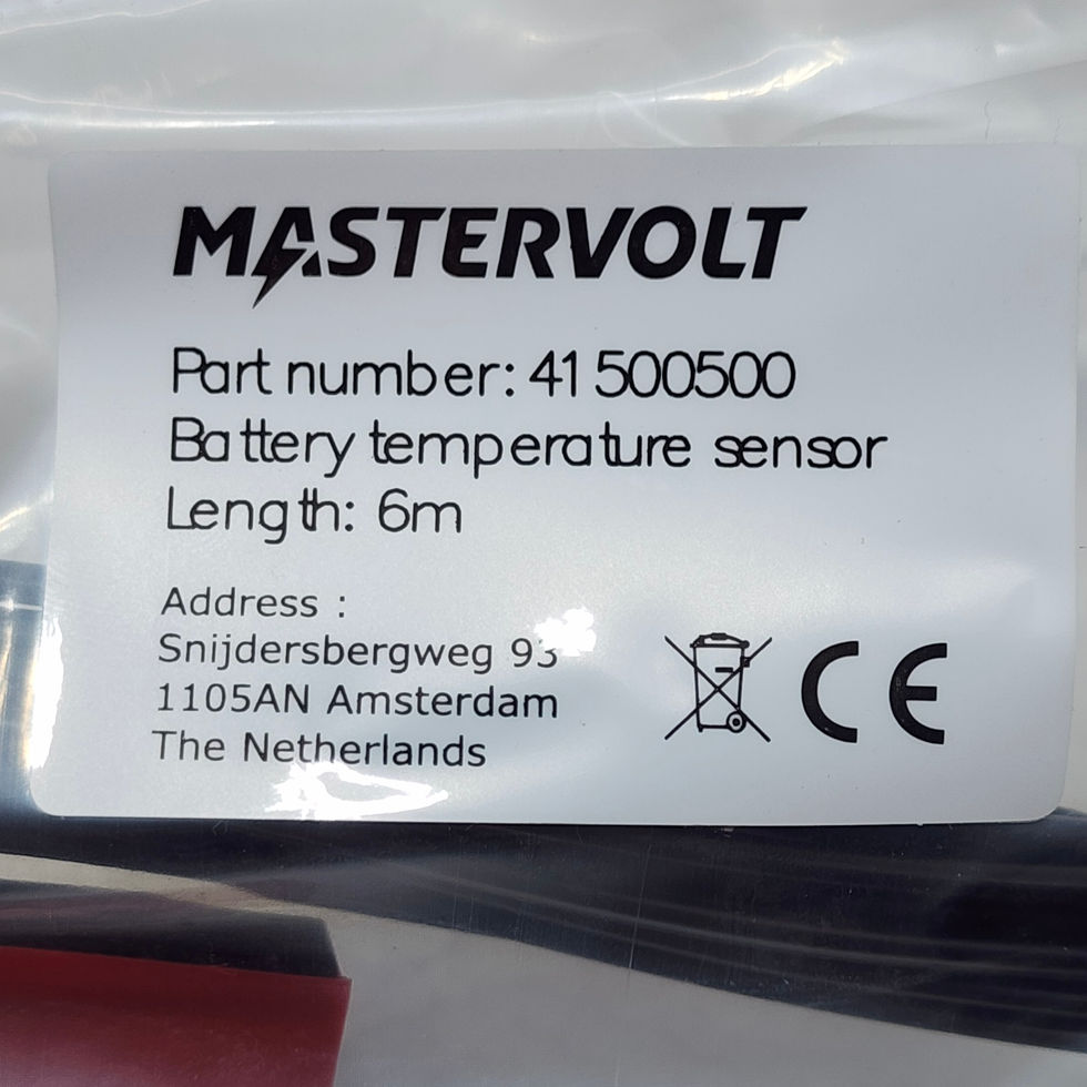 Versatile Marine features the MASTERVOLT MASS 24/100 charger for enhanced marine battery management.