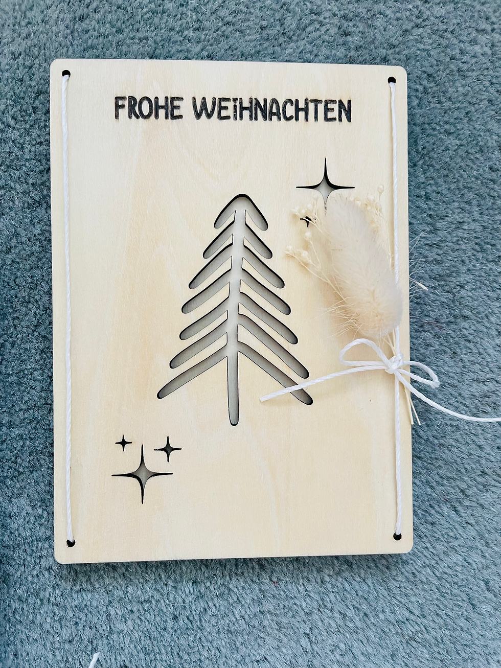 Miniaturbild: NORDIK Geldgeschenk Holzkarte