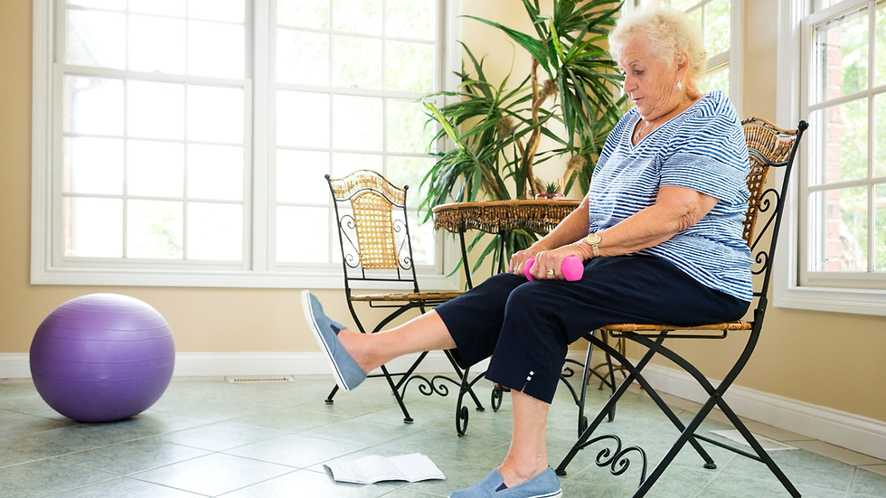 Simple at Home Senior Friendly Chair Exercises