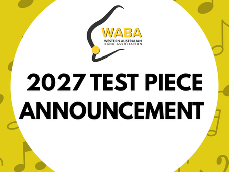 2027 Test Pieces