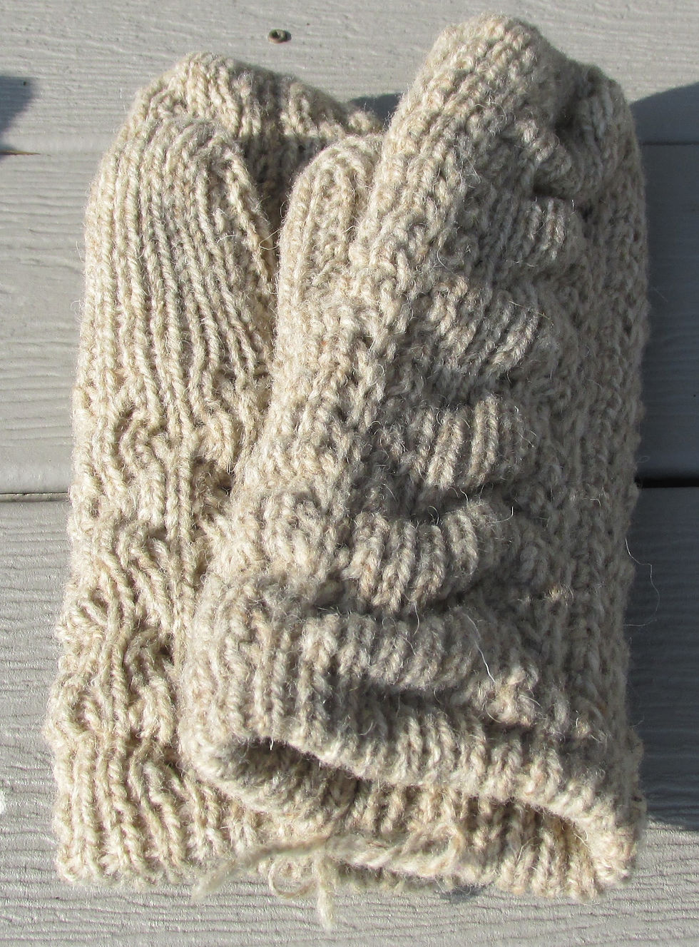 Thumbnail: Cable Mitten, made by Artisian Margaret Masessa
