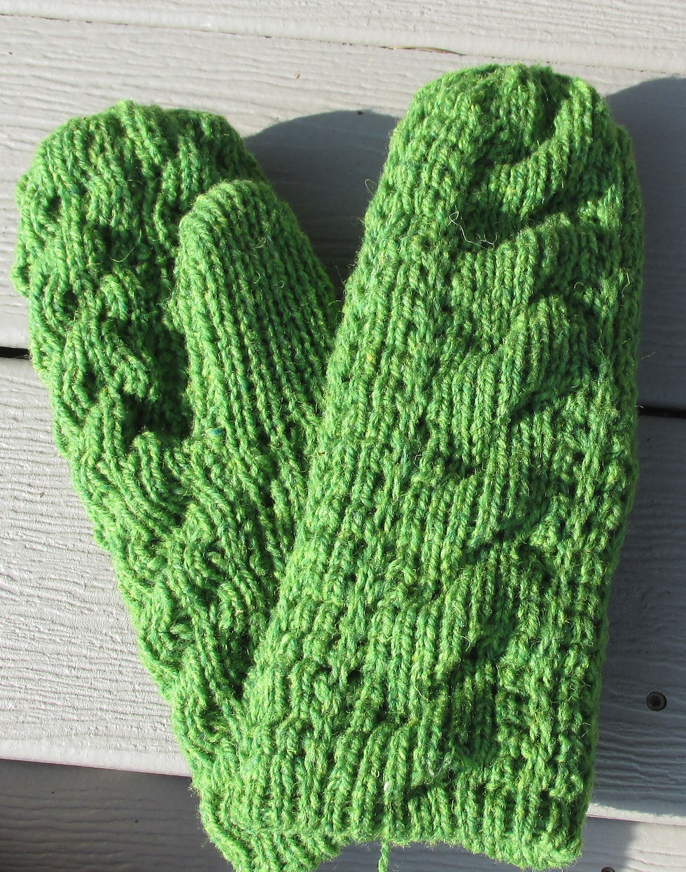 Thumbnail: Cable Mitten, made by Artisian Margaret Masessa