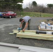 Porch Replacement and Ribbon Cutting June 14th. 2019