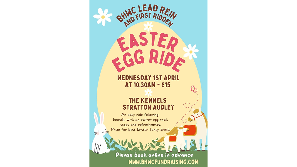 Lead Rein Easter Ride