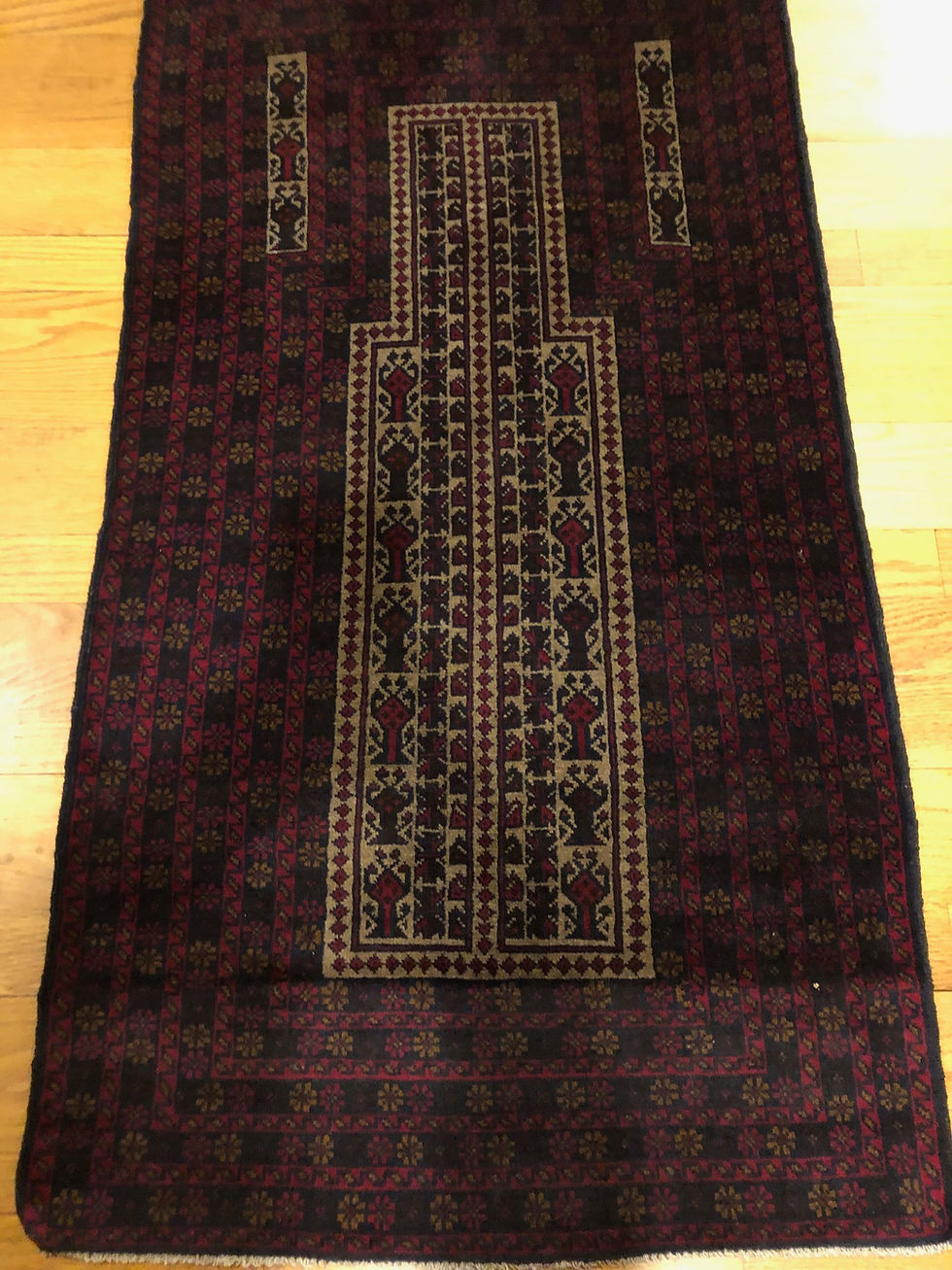 Thumbnail: Afghan Royal Baluch Prayer Rug