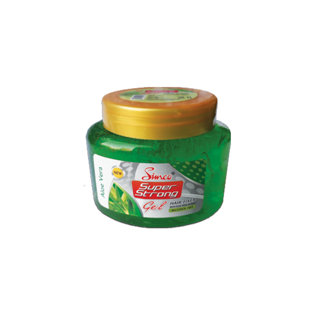 Simco Hair Fixer Gel-Super Strong (Aloe Vera)