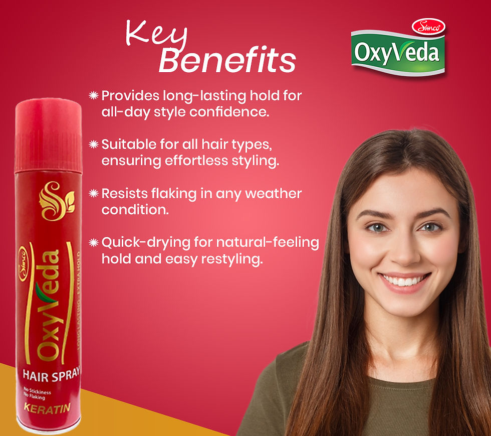 Thumbnail: Simco Oxyveda Hair Spray | Keratin