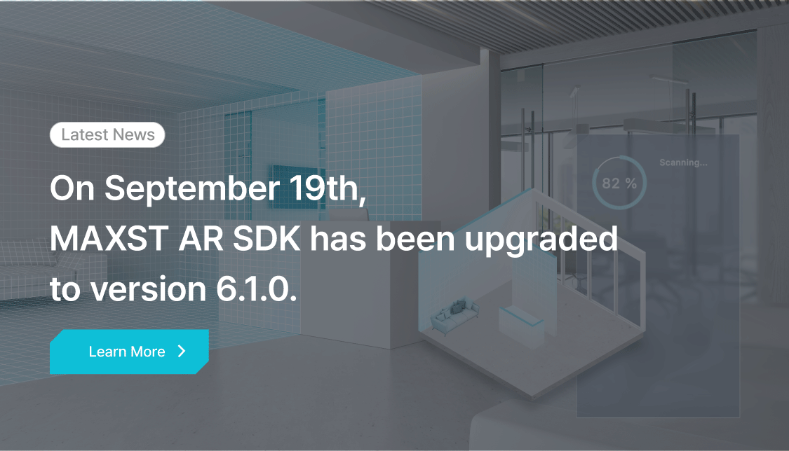 MAXST AR SDK has been upgraded to version 6.1.0.