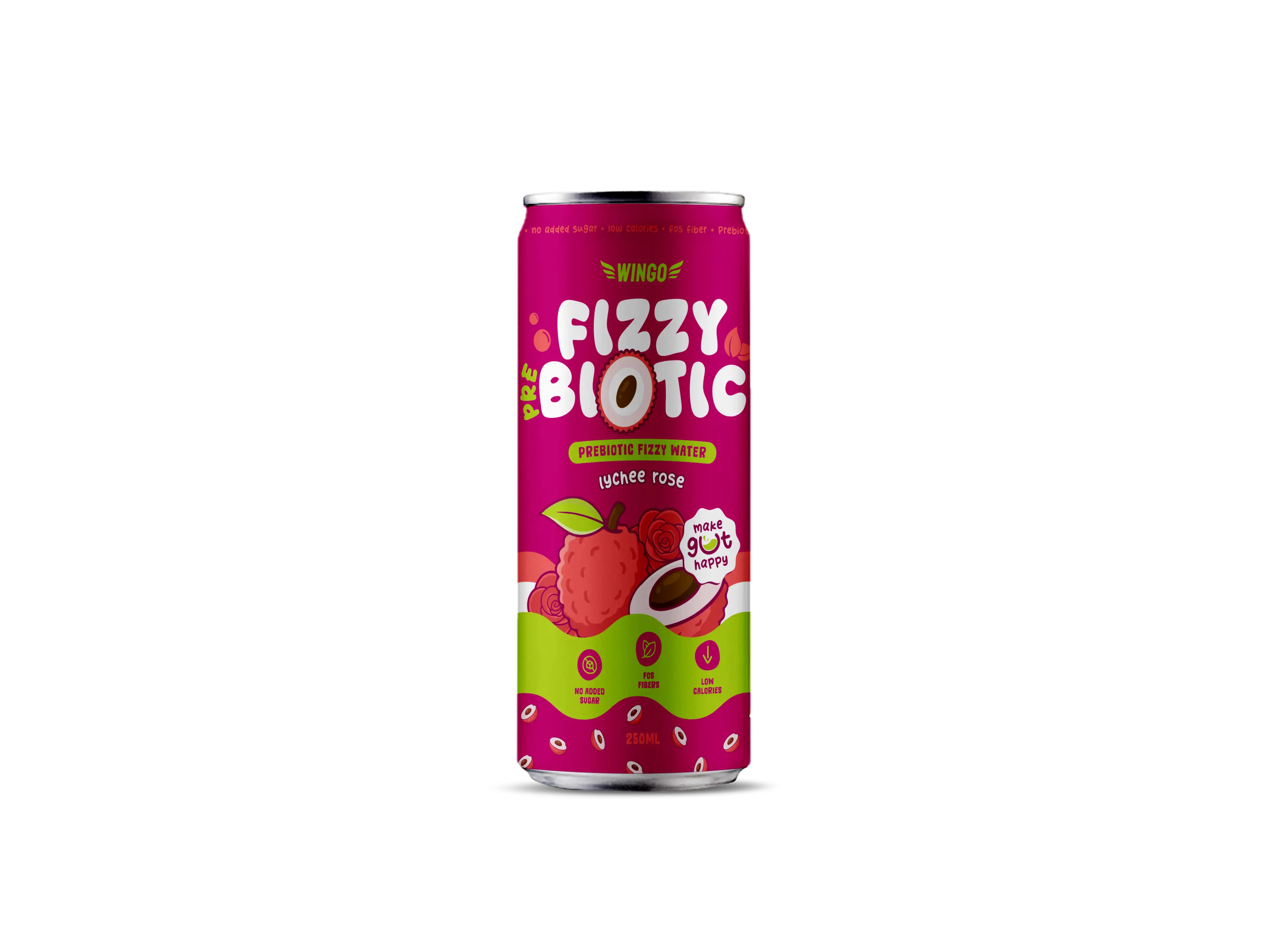 Wingo Prebiotic Lychee Rose