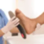 Custom foot orthotics.
