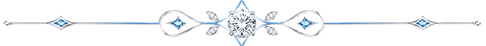 Diamond-shaped text divider line