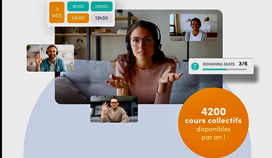 cours en groupe en ligne