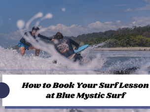 How to Book Your Surf Lesson at Blue Mystic Surf