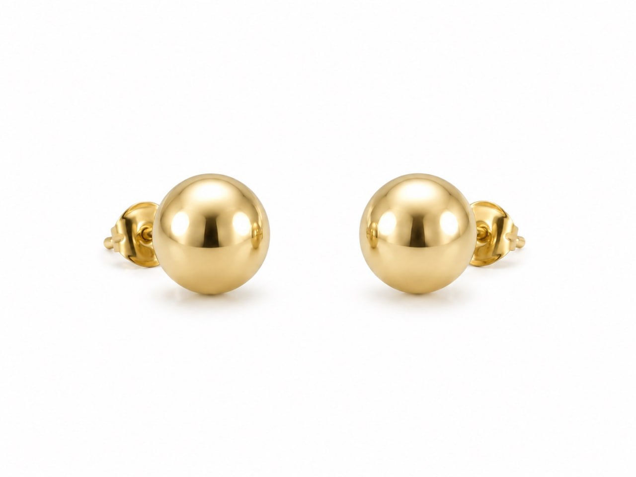 Balin Stud Gold Earrings