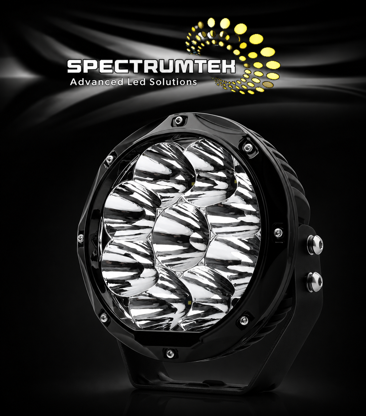 Luma X-180 Series, 9 Inch, 180 Watt LED Spotlight, Osram P8 LED Chips