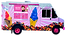 Blue Rain Ice Cream Rental Truck
