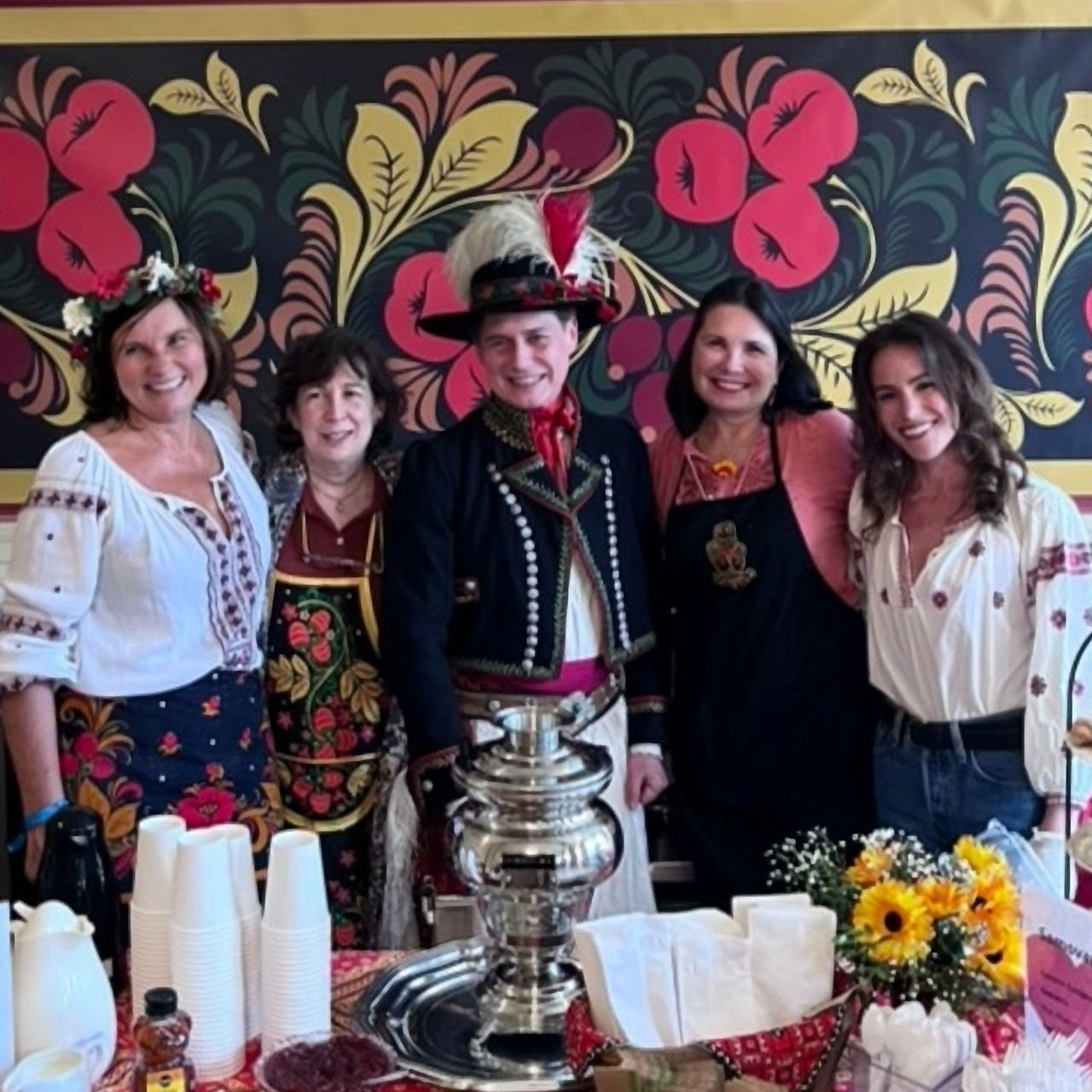 Samovar Booth volunteers