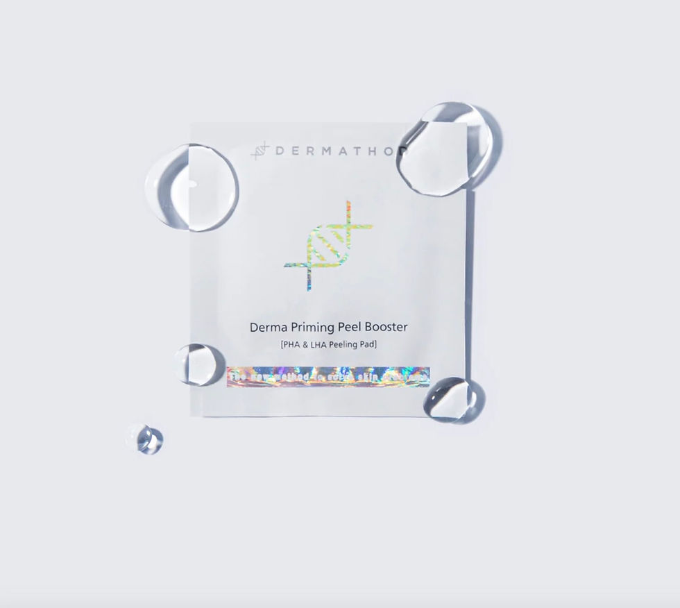 Thumbnail: Dermathod Priming Peel Booster Pads displayed in individual packet