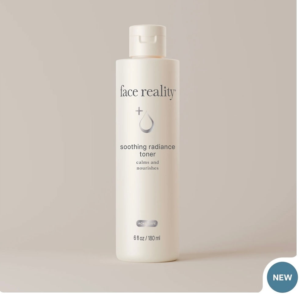 Face Reality Soothing Radiance Toner packaging front