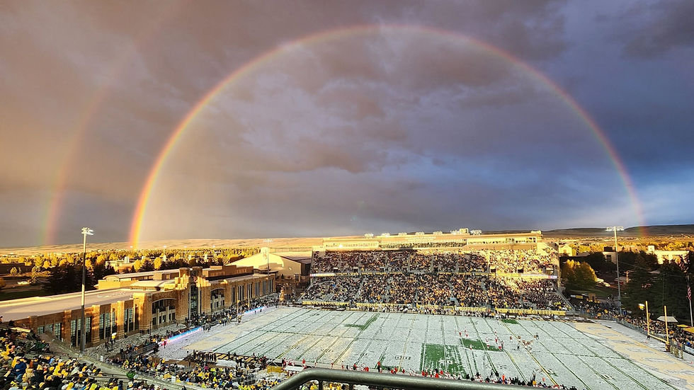 From Hail to Rainbow: Wyoming, UNLV Recall Unforgettable Hail Game in Laramie