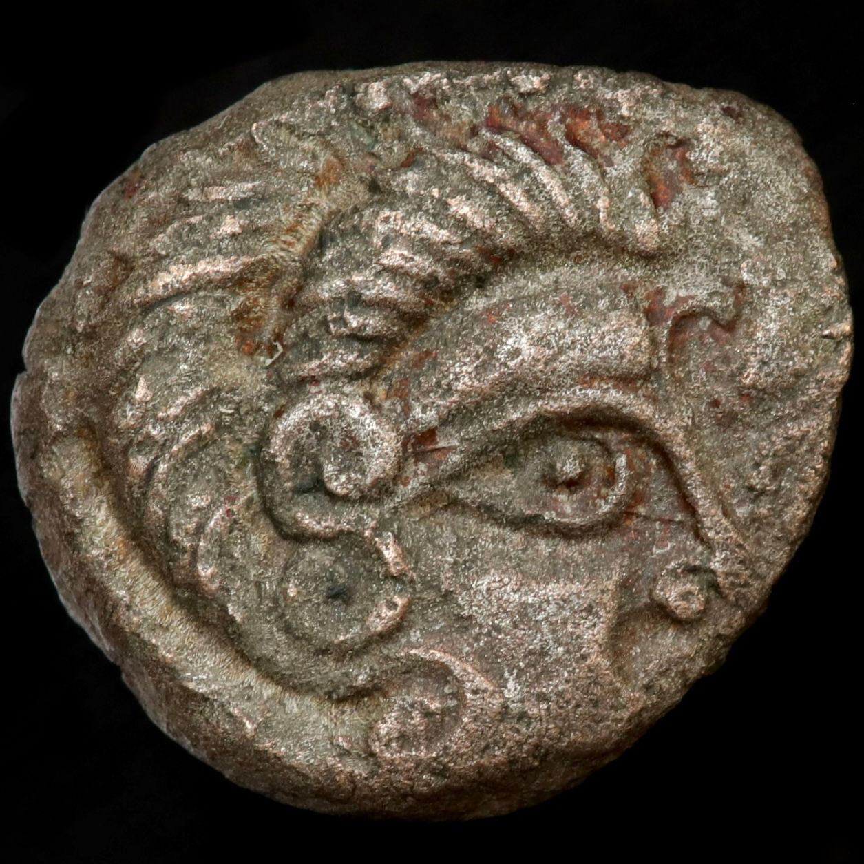 Celtic Gaul, Channel Islands, Armorica. Coriosolites. Billon Stater, c.75-50 BC.