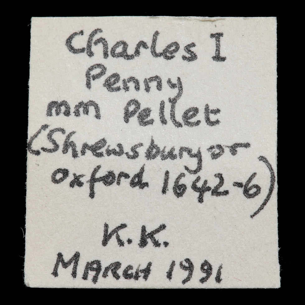 Thumbnail: Charles I, 1625-49. Penny. Tower Mint.