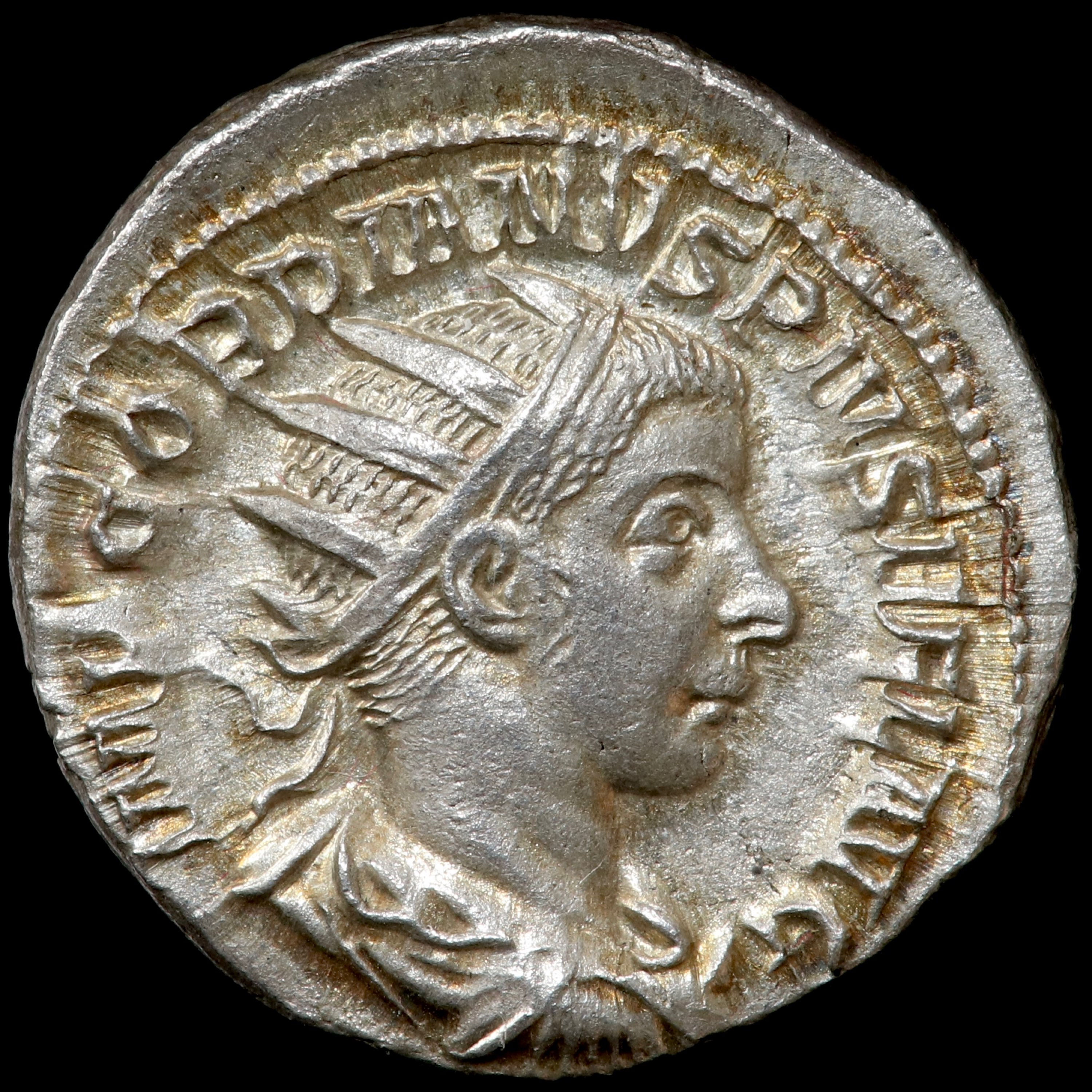 Roman Empire. Gordian III, 238-244 AD. AR Antoninianus. Rome Mint. Jupiter.