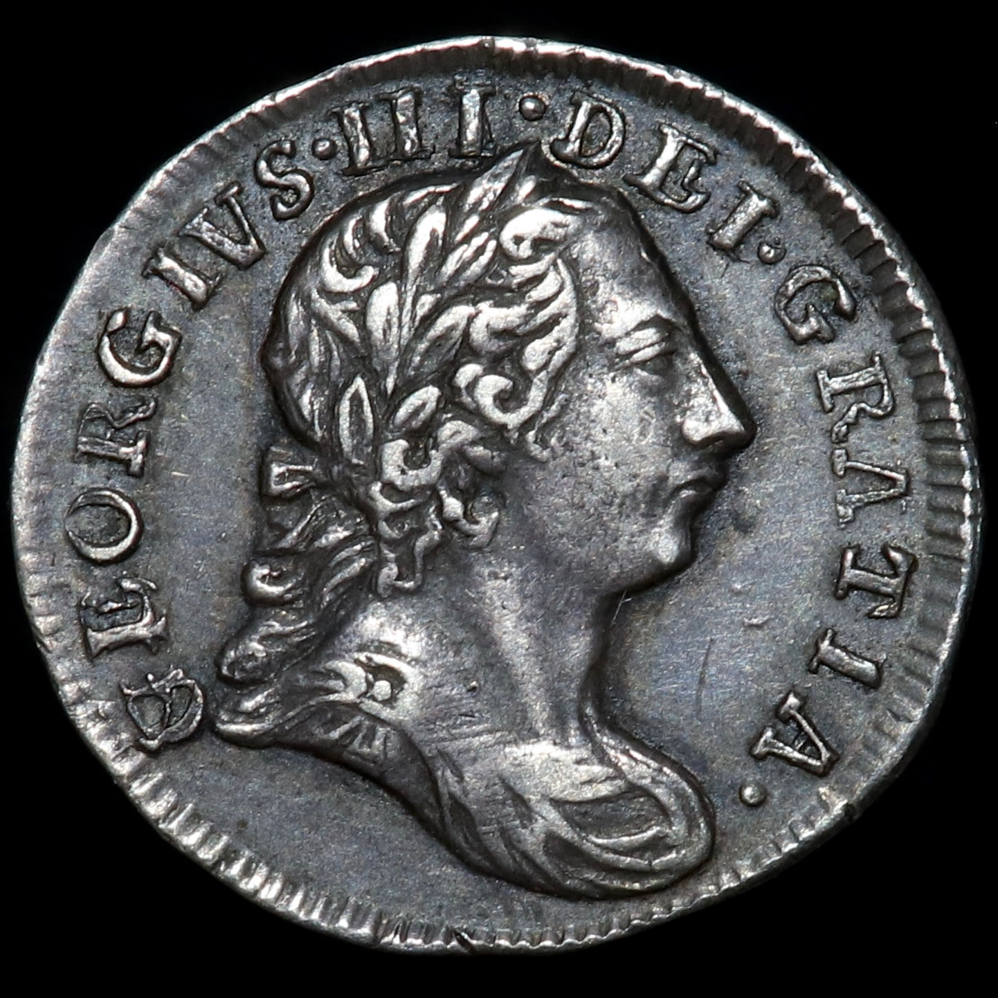 George III, 1760-1820. Maundy Twopence 2d, 1780. 