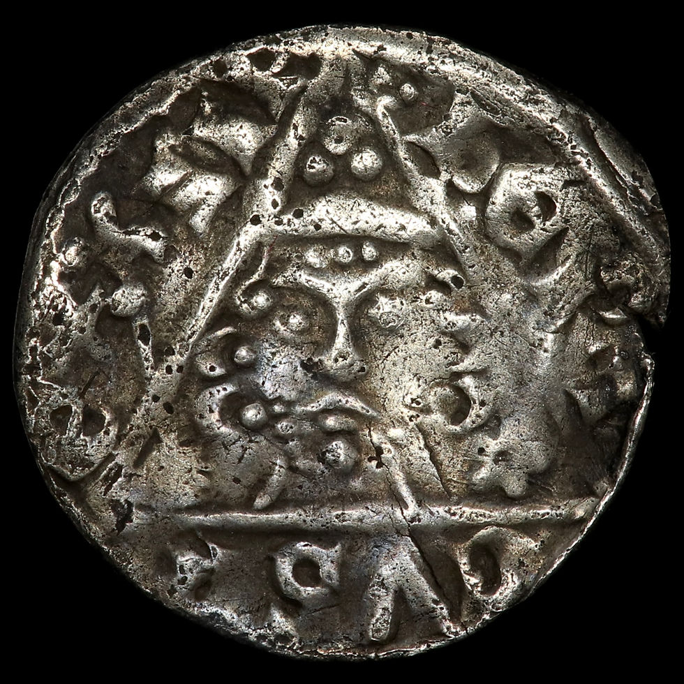 Thumbnail: Ireland. Henry III, 1216-72. Penny. Dublin Mint. Moneyer Ricard.