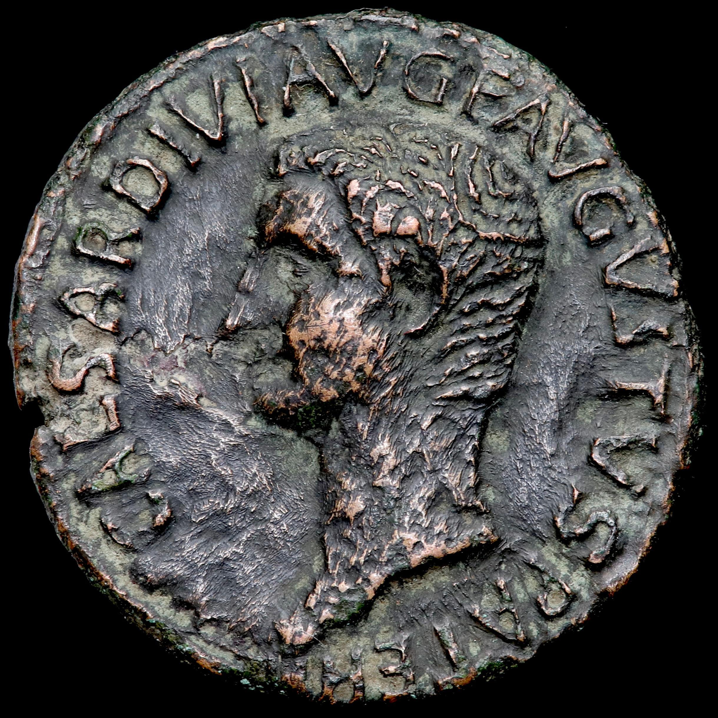 Roman Empire. Tiberius, 14-37 AD. Ae Dupondius. SC.
