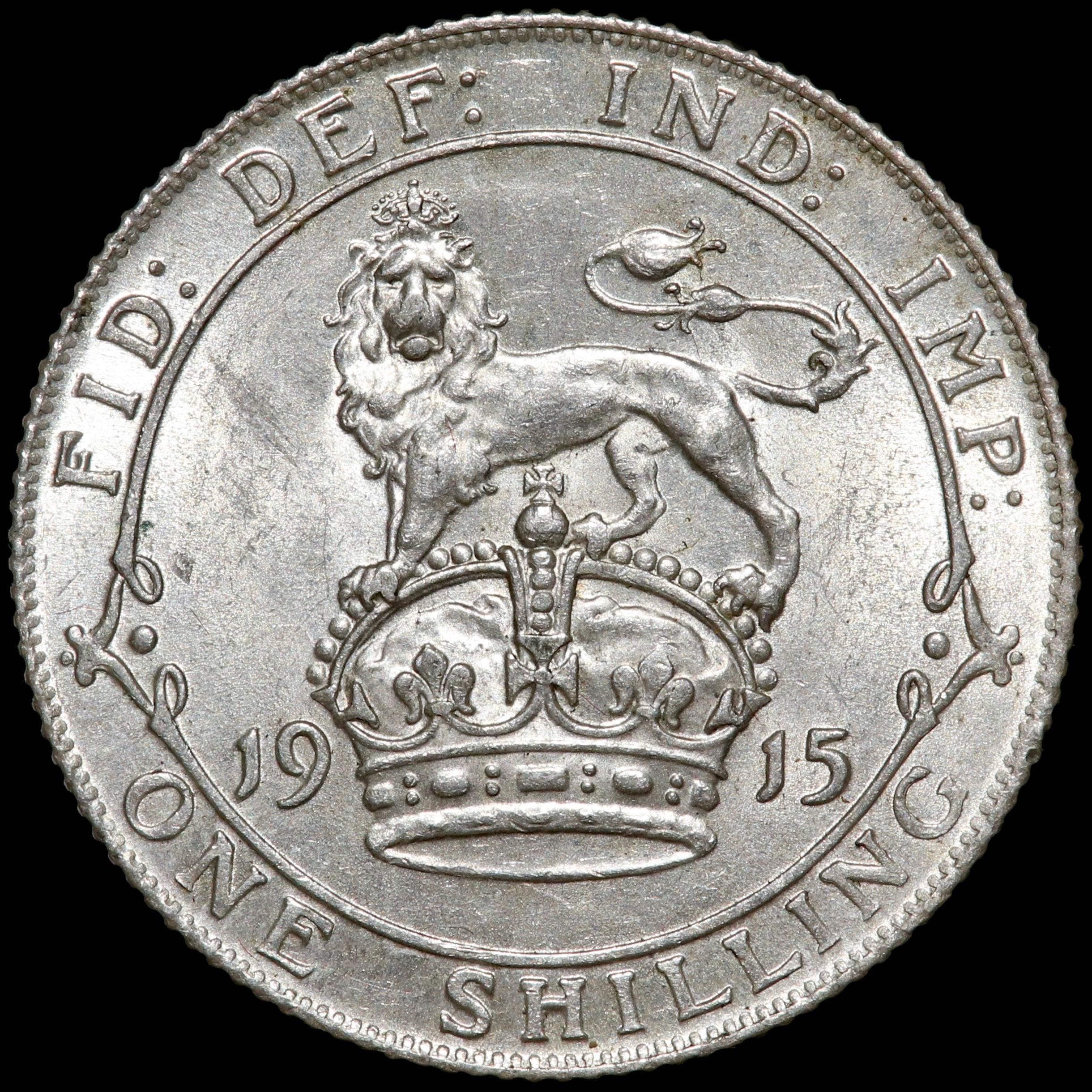 George V, 1910-36. Shilling, 1915.