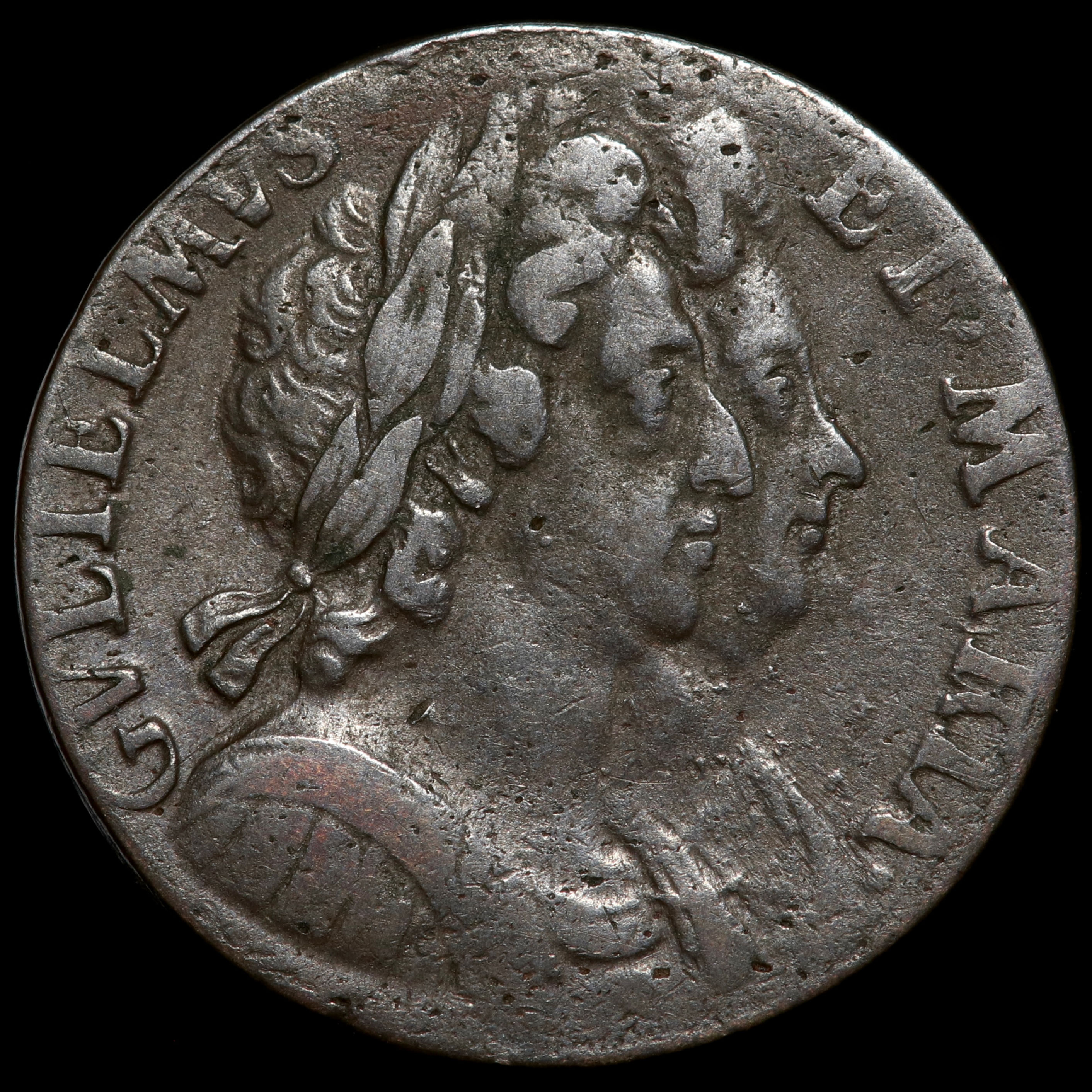William And Mary, 1689-1694. Halfpenny, 1694.