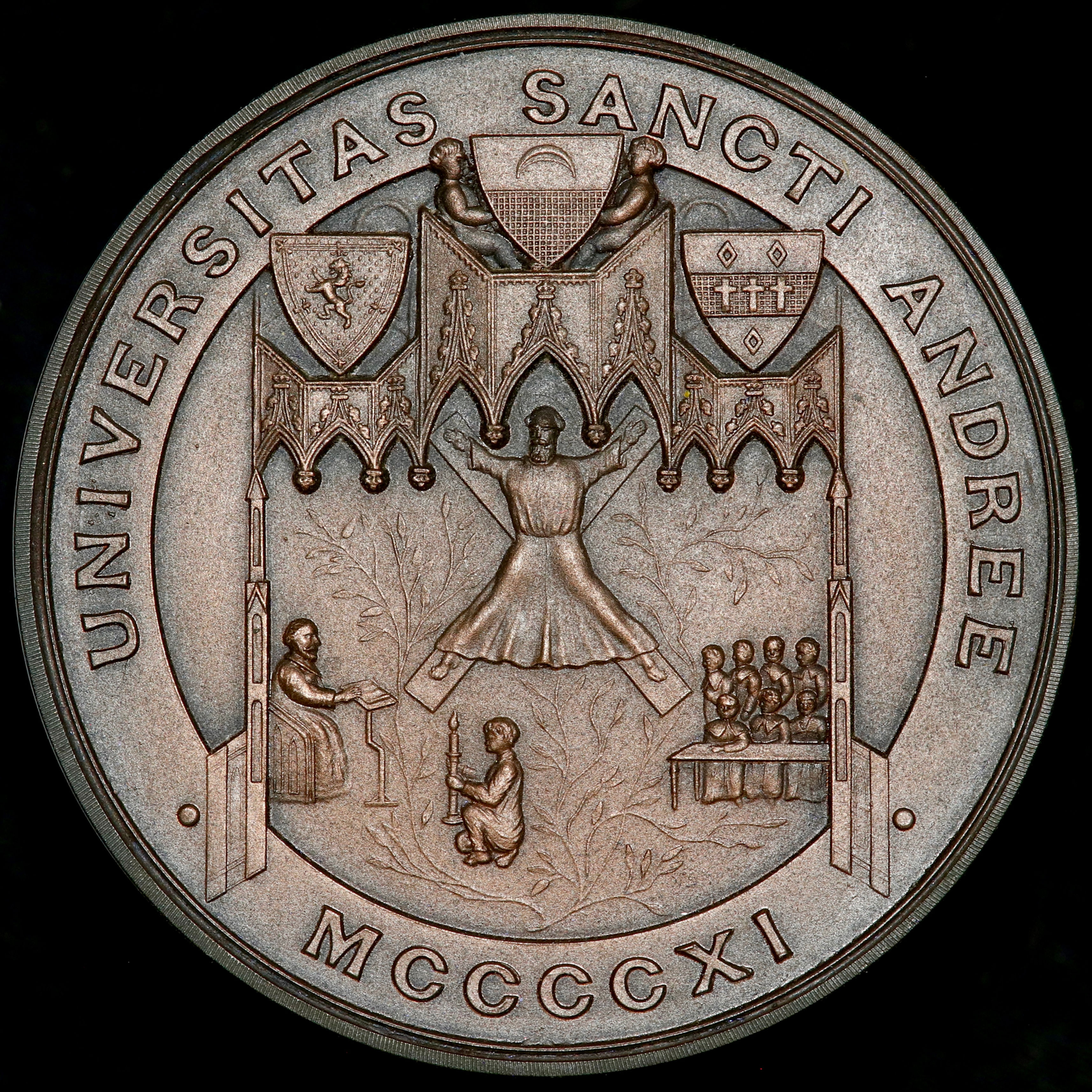 University Of St Andrews School Of Medicine. Midwifery Award Medal, 1925-1926.