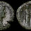 Thumbnail: Roman Empire. Hadrian, 117-138 AD. AE Sestertius. Salus Feeding Snake Right. 