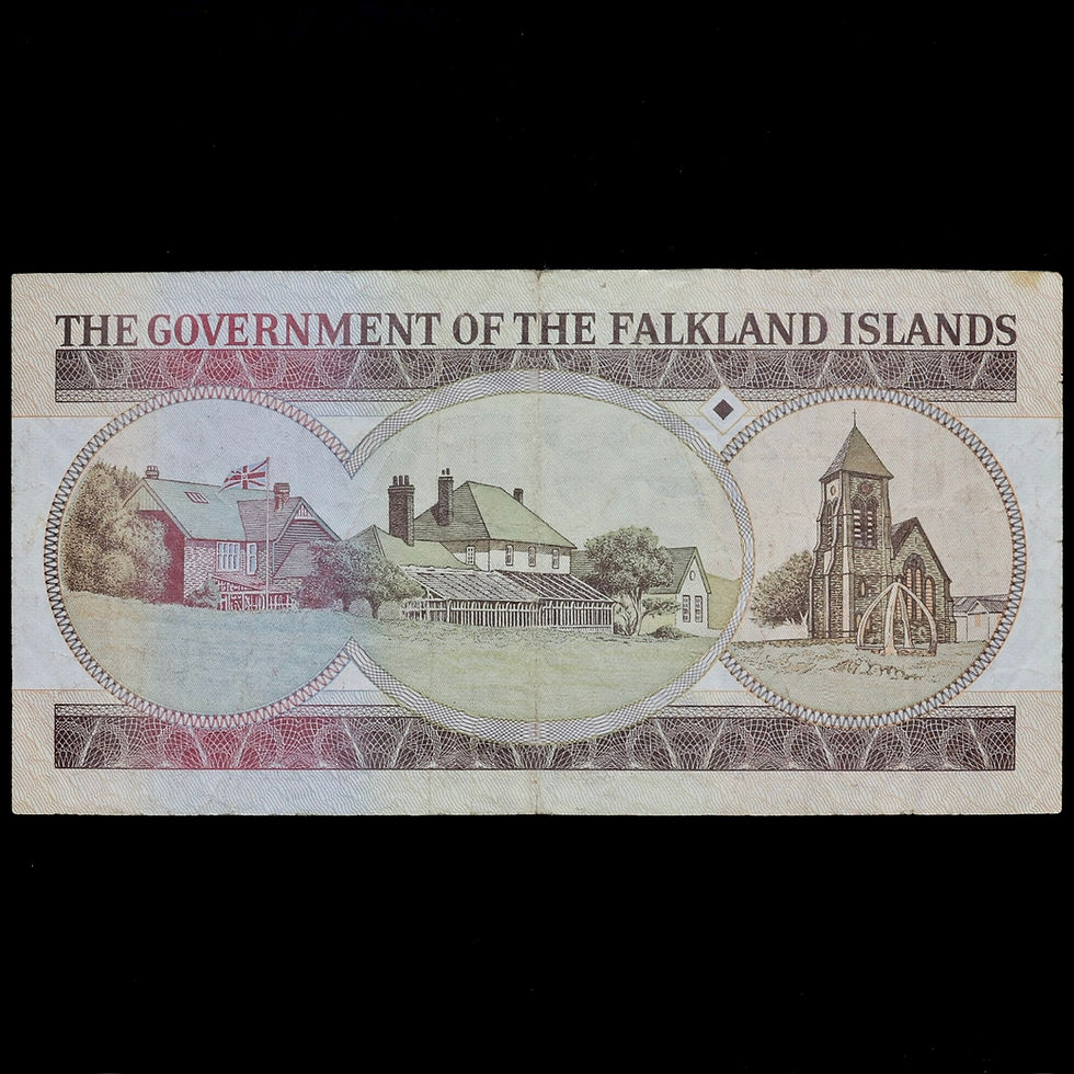Thumbnail: Falkland Islands. Elizabeth II, 1952-2022. 20 Pounds £20, 1st October 1984. A.