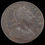 Thumbnail: George III, 1760-1820. Engraved Halfpenny Love Token, “Isarel Newfall, 1771”.