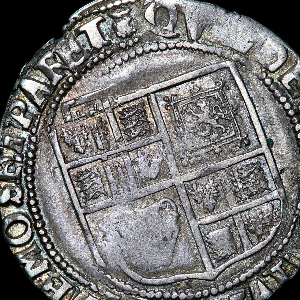 Thumbnail: James I, 1603-25. Shilling, mm. Thistle, 1621-3. Third Coinage.