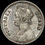 Thumbnail: British India. Victoria, 1837-1901. 1/4 Rupee, 1876. Calcutta Mint.