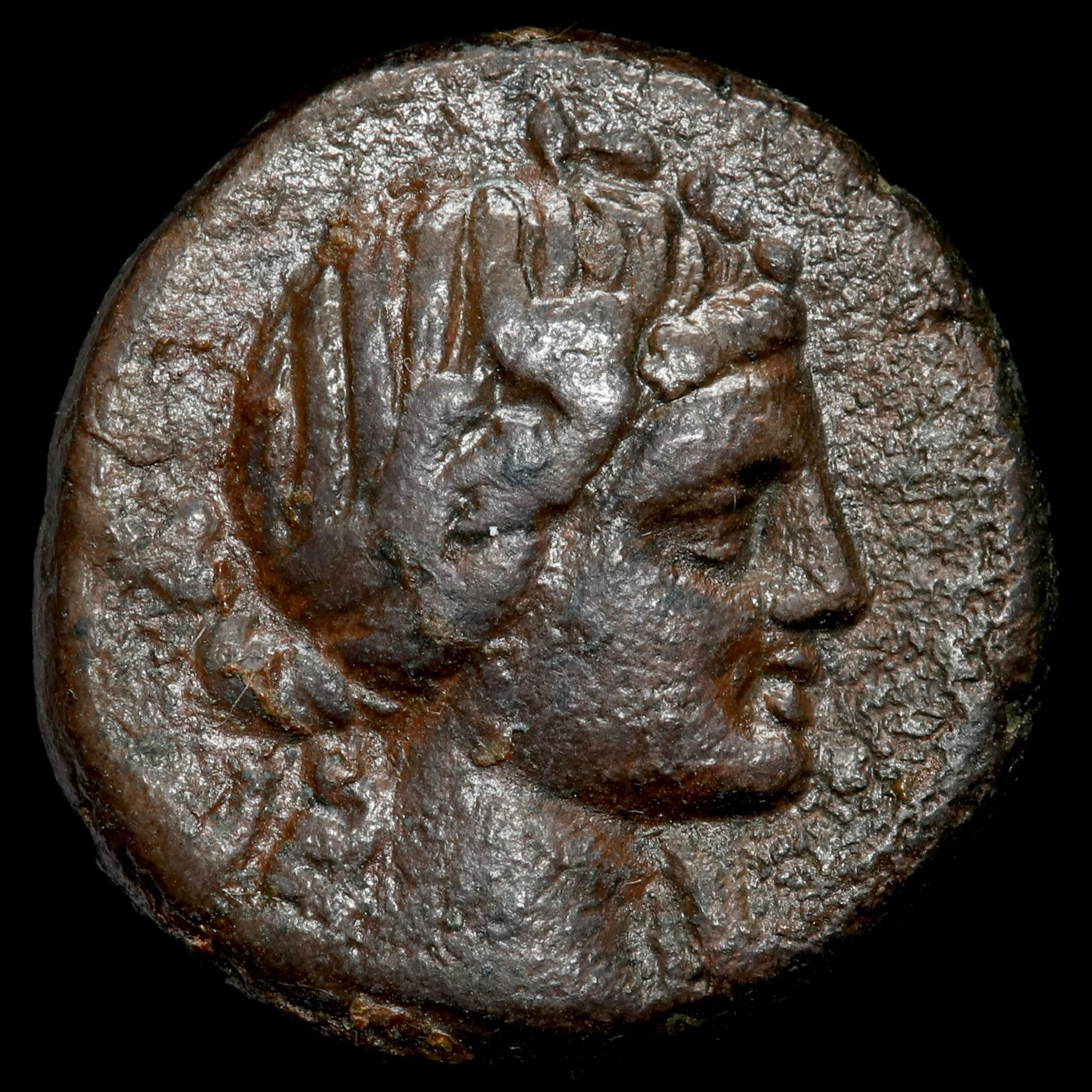 Ancient Greece. Thrace, Pantikapaion (Black Sea). AE 24. Fist Century BC.