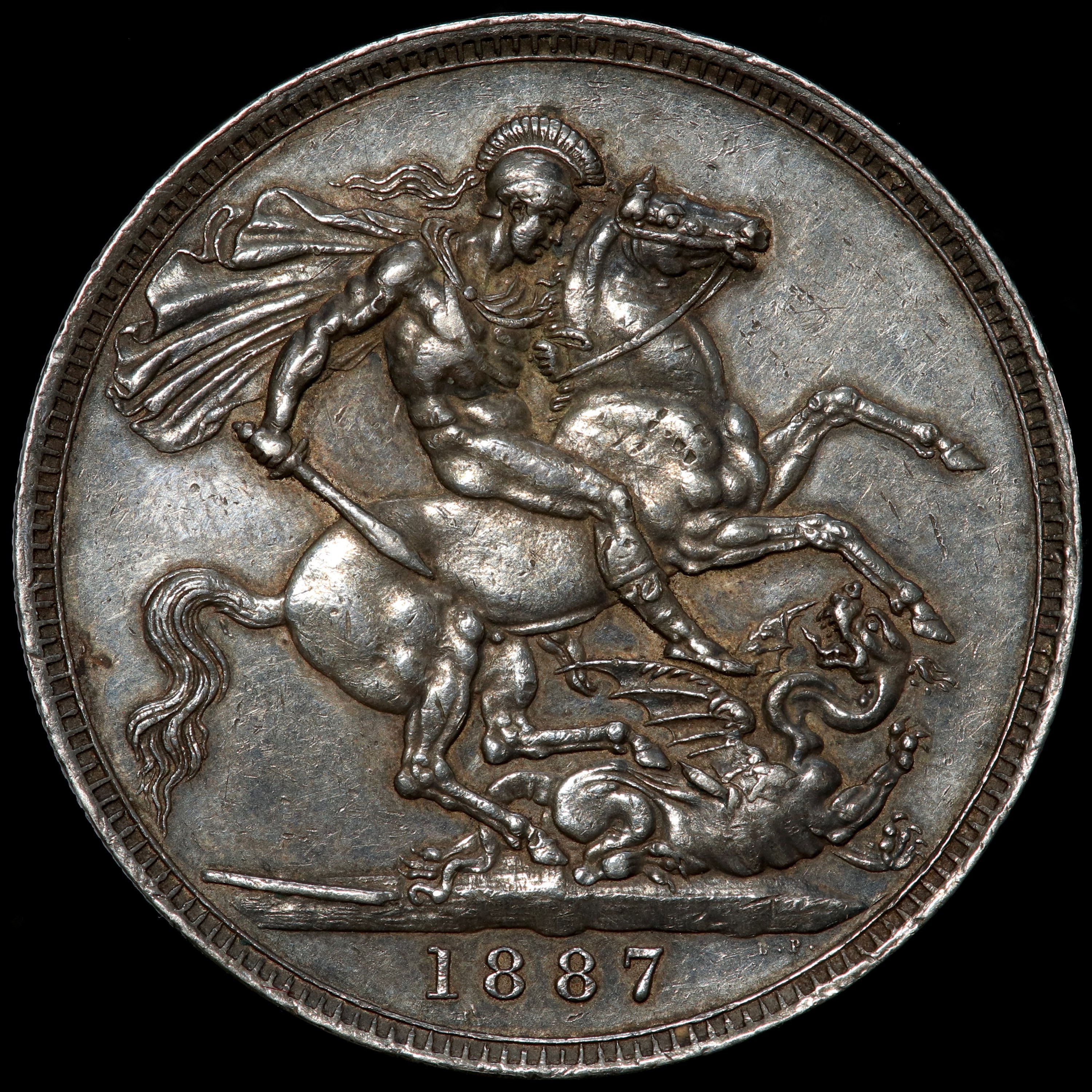 Victoria, 1837-1901. Crown, 1887. 