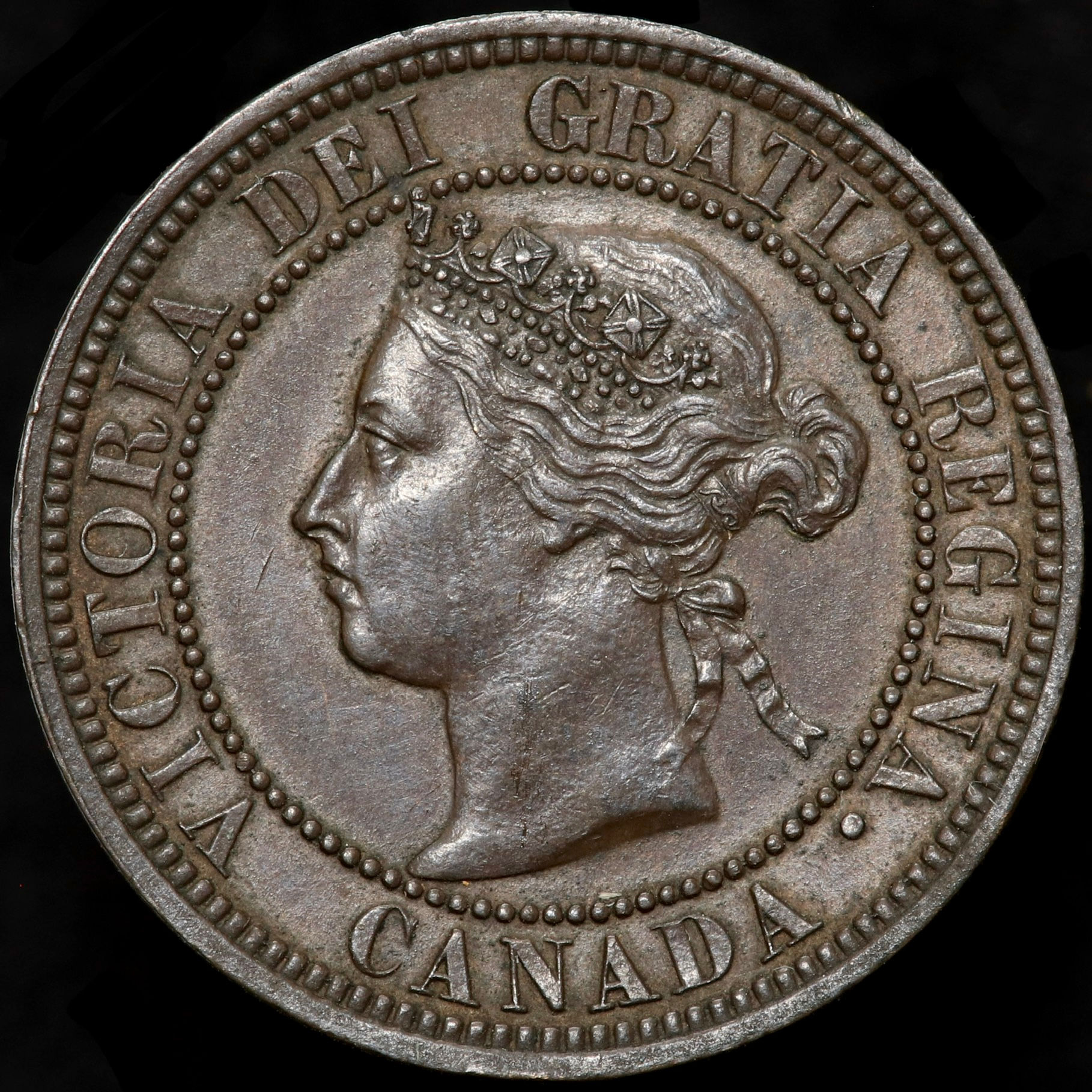 Canada. Victoria, 1837-1901. One Cent, 1882 H. Heaton Mint.