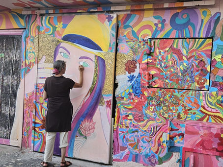 Graffiti and wall paintings in Tel Aviv