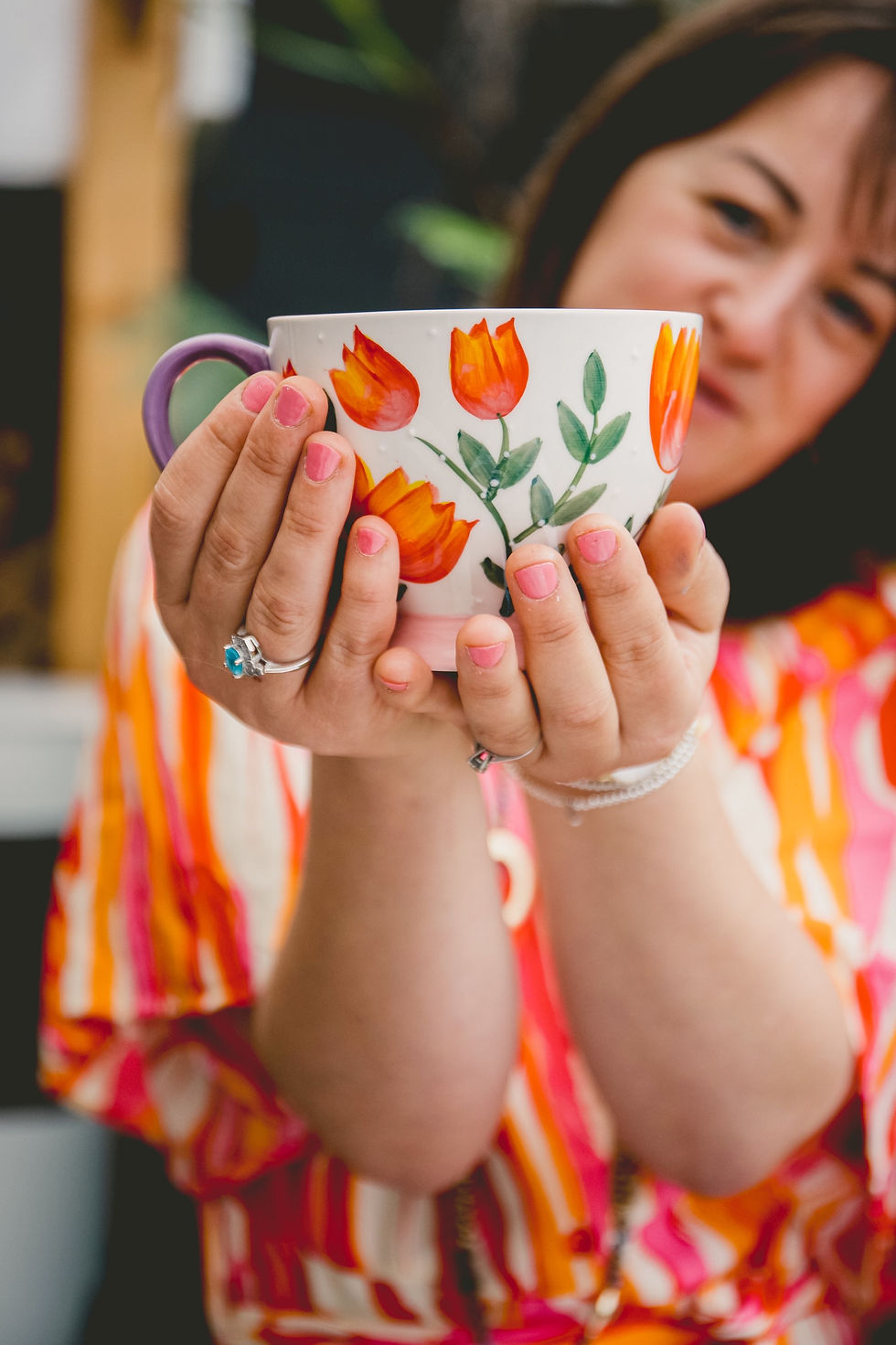 Tulips China Mug