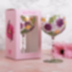 Asters Gin Glass 