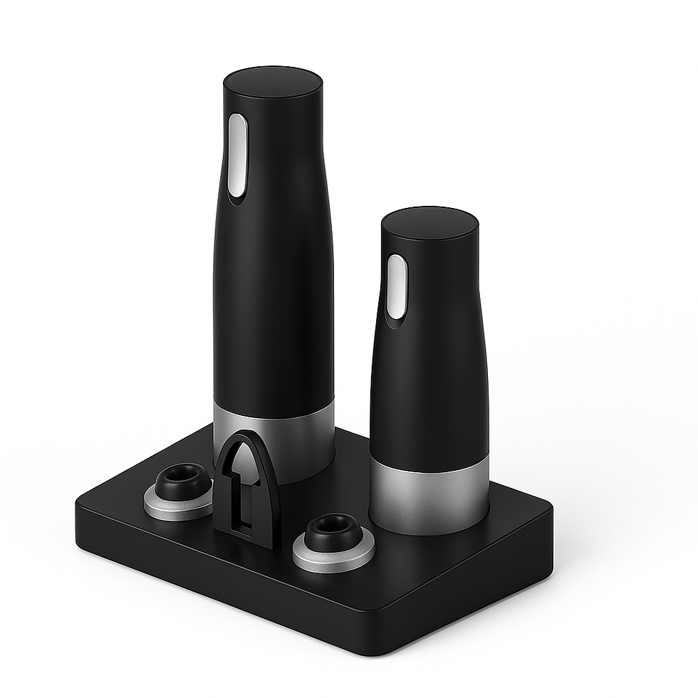 Saca-rolhas elétrico com preservador de vinho